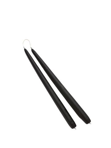 TAPER CANDLE - BLACK #09