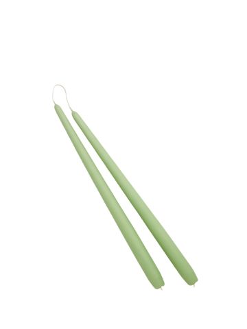 TAPER CANDLE - LIGHT GREEN #84