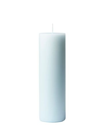 PILLAR CANDLE - DELICATE BLUE #63