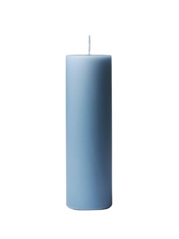 PILLAR CANDLE - PIGEON BLUE #69