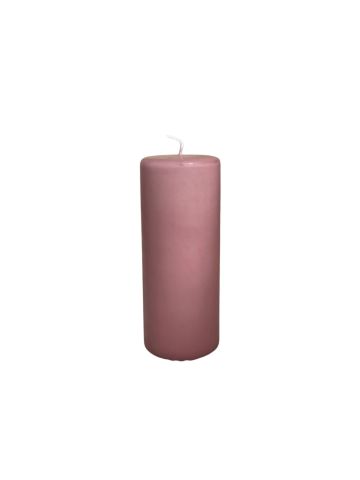PILLAR CANDLE - DARK MALVA #83