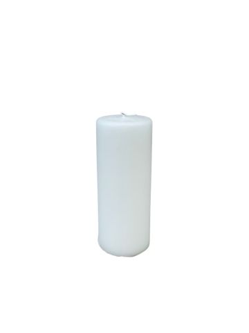 PILLAR CANDLE - WHITE #90 