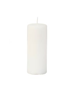 PILLAR CANDLE - WHITE #90 