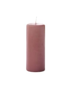 PILLAR CANDLE - DARK MALVA #83