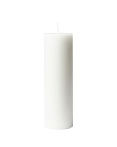 PILLAR CANDLE - WHITE #01