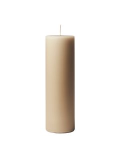 PILLAR CANDLE - FLAX #25