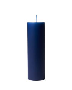 PILLAR CANDLE - BLUE #67