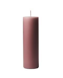 PILLAR CANDLE - DARK MALVA #45