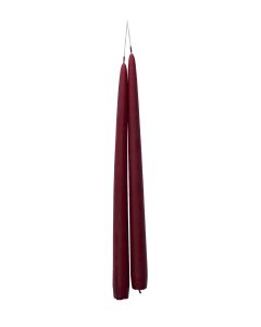 TAPER CANDLE - DEEP RED #18